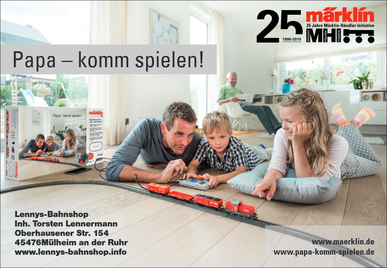 Plakatwerbung_Maerklin_Papa_komm_spielen